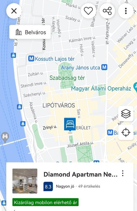 Diamond Apartman Near To Basilica Budapesta Exterior foto